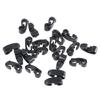 20Pcs Small Hooks for Lanyards Snap Clips Clasps, Basic Buckle Hooks for Hanging