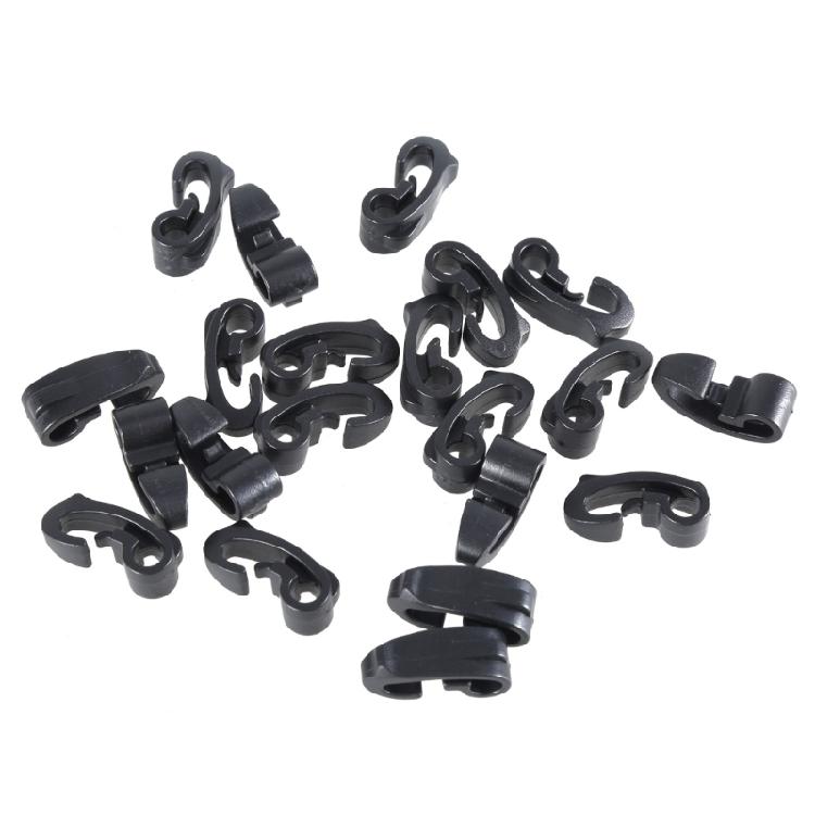 20Pcs Small Hooks for Lanyards Snap Clips Clasps, Basic Buckle Hooks for Hanging