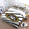 Zebra Stripes, Udinese Calcio Emblem. Bedding Sets Duvet Cover Sets Duvet Covers Pillowcases(1*Duvet Cover 2*Pillowcases Without Duvet Insert)