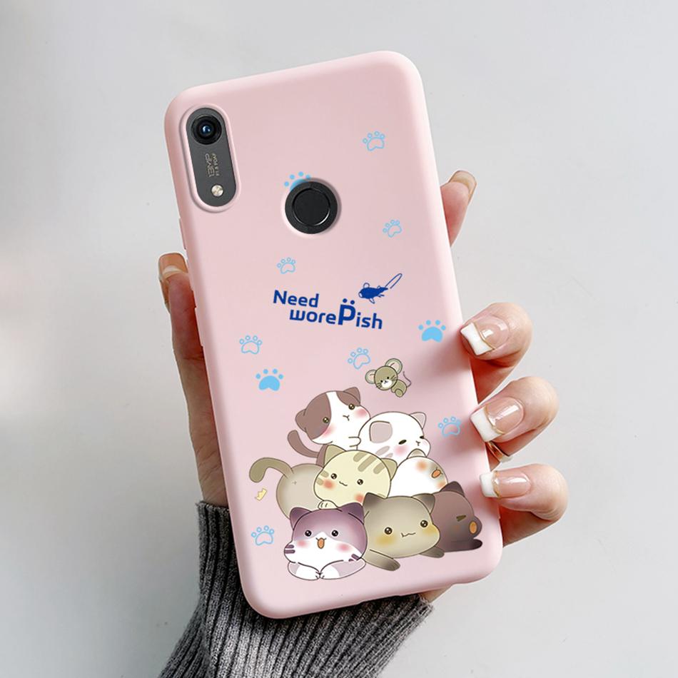 

For Honor 8A Case For Huawei Honor 8A Prime Cover Silicone Bear Cartoon Soft Phone Cases For Honor 8A Pro JAT-LX1 JAT-L41 Bumper Honor 8A Pro