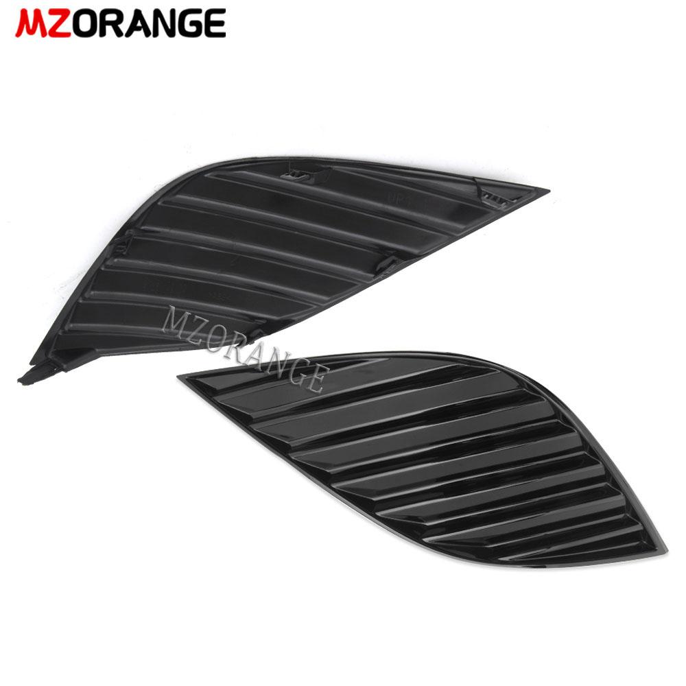 Fog Light Cover Grille Bezel for Toyota Camry SE XSE 2018   Car Front Bumper Fog Lamp Cover Fog Lights