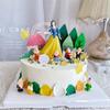 Cartoon Anime Snow White And The Seven Dwarfs Mini Doll Cute Little Girl Action Figures Car Dashboard Decoration Set Toy Fun Gif