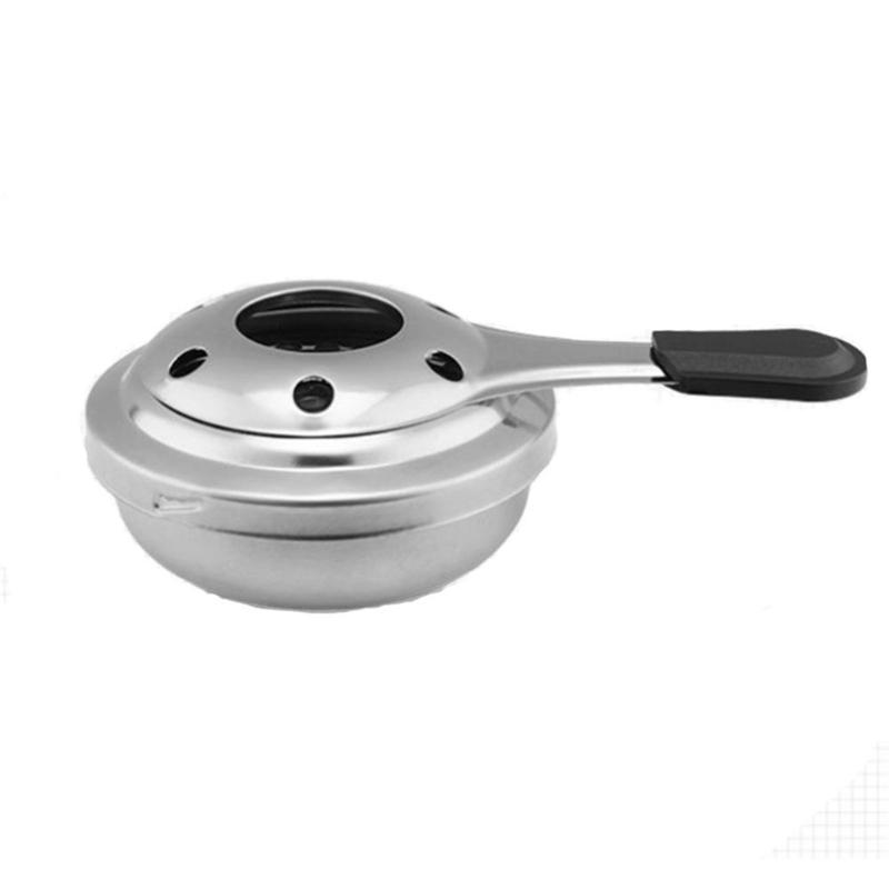 

Stainless Steel Portables Fondue Burners Backpacking Outdoor Survival Stove for Outdoor Activity 1