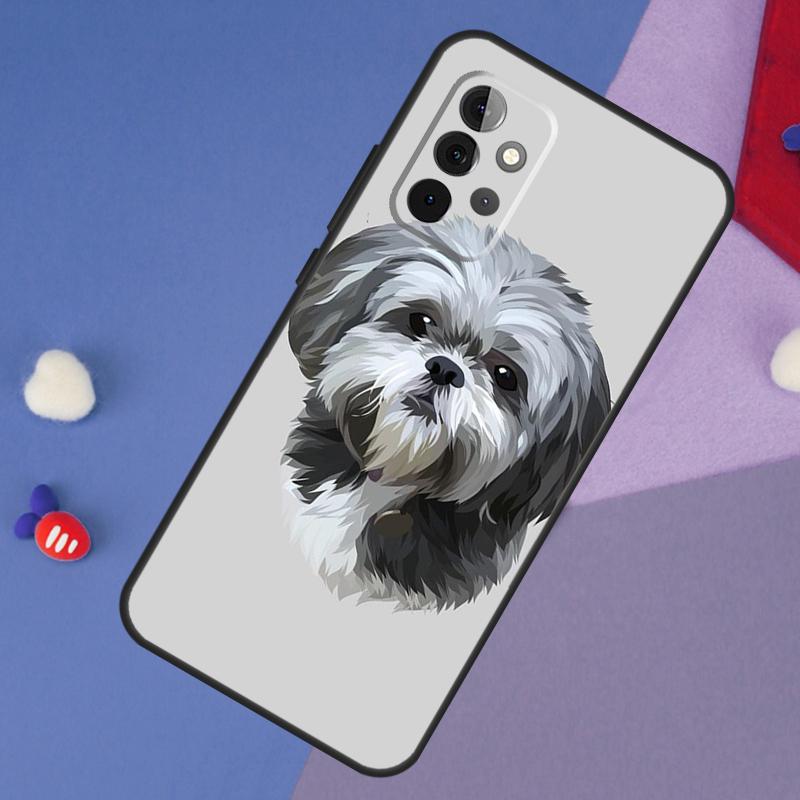 Cartoon Shih Tzu Dog Case For Samsung Galaxy A53 A33 A13 A52 A32 A12 A51 A71 A54 A34 A14 A52S A21S Funda Coque
