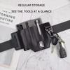 EDC Tactical Tool Holster Retro Outdoor Tool Belt Bag Sports Belt Bag Knife Holster Flashlight Holster