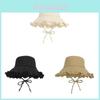 Sun Protection Fisherman Hat For Women With Large Brim And Breathable Polyester For Summer Outdoor Activities