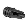 Ryohin Buhin 14mm Reverse Thread Compatible M16A1 3-Prong Flash Hider, Tulip Replica, E&C Aluminum Alloy, for XM16E1, M602, Vietnam War Version