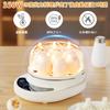 Anfilank Boiled Egg 7 Automatic Timer Steamed Frying Automatic PSE Easy for Home Use Maker, Eggs, Keep-Warm Function, 12-Hour Function,
