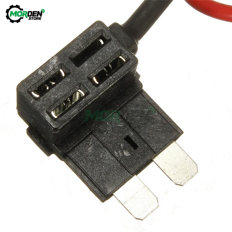 11V Car Fuse Holder Add-A-Circuit TAP Adapter Micro Mini Standard ATM APM Blade Auto Fuse with 11A Blade Car Fuse Replacement