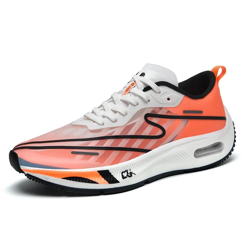 Scarpe casual unisex da uomo, traspiranti, con lacci, scarpe da tennis da uomo, nuove scarpe da ginnastica da uomo, scarpe da corsa con cuscino d'aria