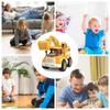 1 Pack Pull Back Cars Construction Powered Toy Vehicles Construction Multipurpose Construction Vehicle Toys for Toddlers