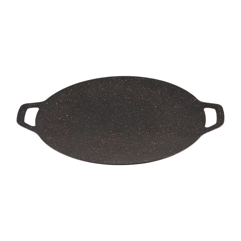 GOWKE Portable Round Grilling & Frying Pan