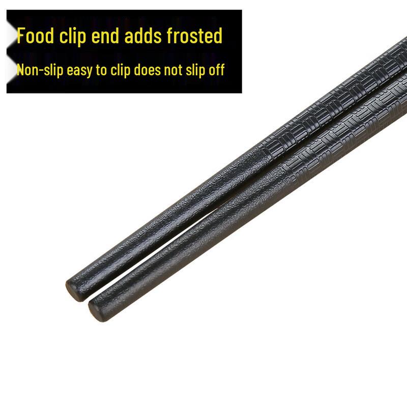 Jichulong Black Alloy Chopsticks