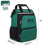 Durable Large Capacity Multi-pocket Tool Backpack with Double Shoulder Straps - Made of Thickened Wear-resistant Oxford Cloth.