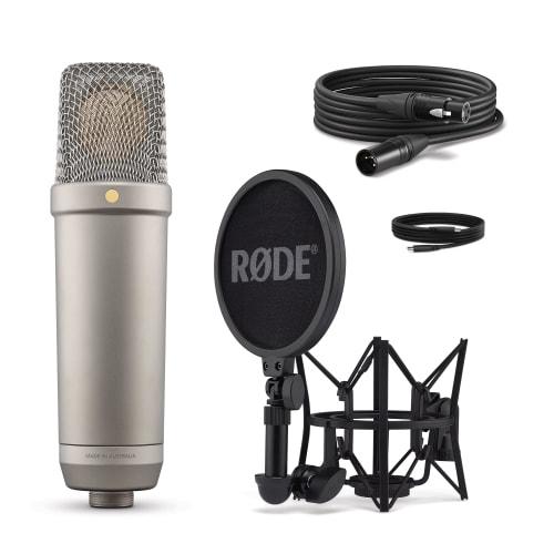 RODE Microphones NT1 (5th Generation) Condenser Microphone, Silver, NT1GEN5