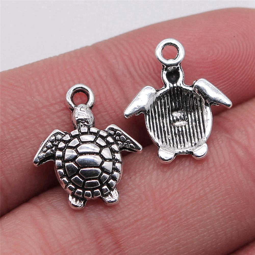 Charms Turtle Sea Turtle Pendants Minimalist Jewelry Components QC133