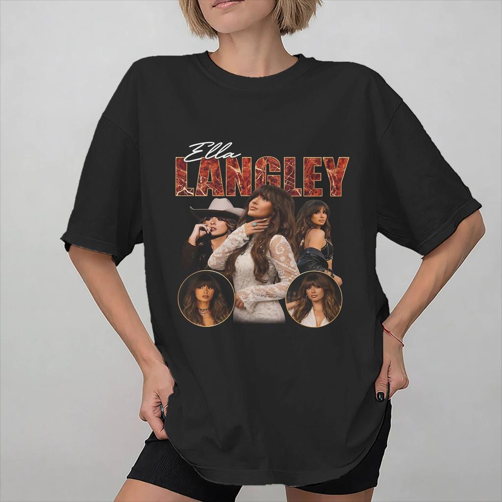 Unisex Women Graphic Printing Ella Fella The Dandelion Tour Choosin Texas Country Ellas Fellas Club T Shirt Tee