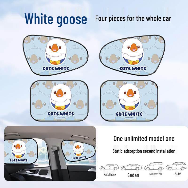 Driver's Anti-Glare Sunshade: Blackout Car Window Curtain