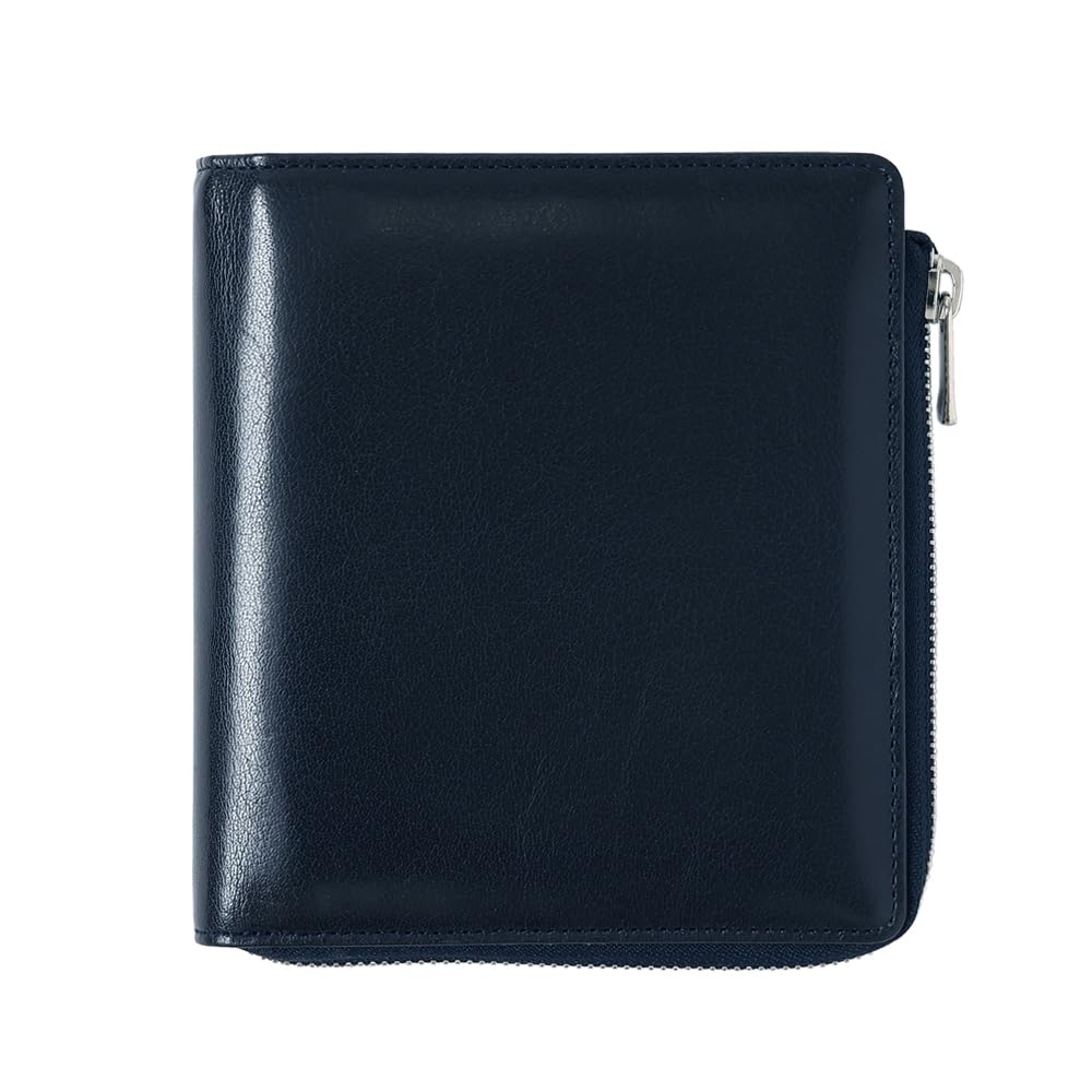 

QUOVADIS Обложка для системного блокнота из натуральной кожи 6 молний Timer 14 Буйволиная кожа темно-синий QUOVADIS Timer14 qv937lz29nv [Мини-размер/L Обложка]
