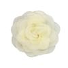 Korean 3D Camellia Silk Organza Hair Clip, Peony DIY Fabric Rose, 6cm