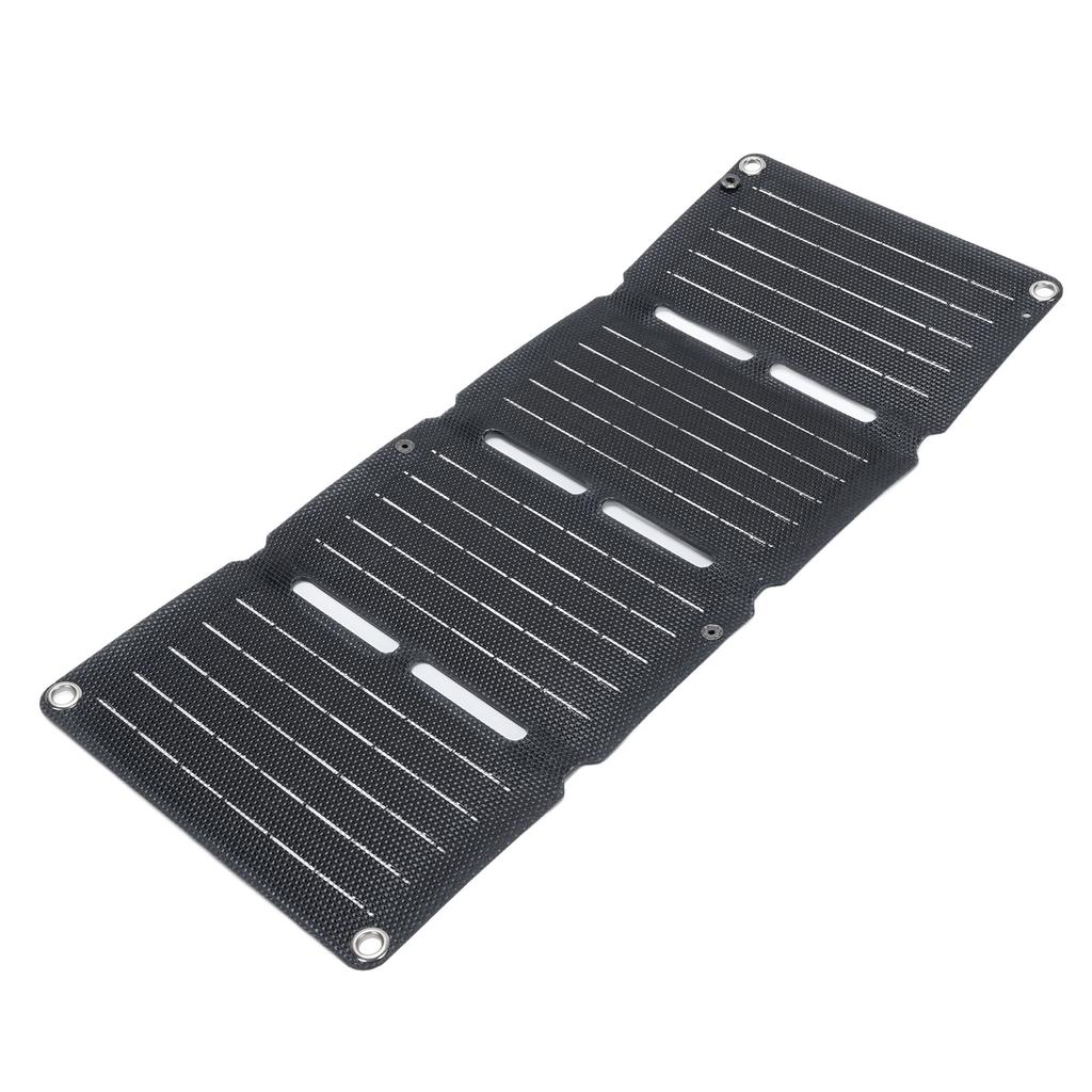 Solar Panel 10W Built in USB Port Monocrystalline Silicon Waterproofing Foldable Portable Solar