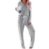 2026 Autumn & Winter New Women Pajama Set, Casual Minimalist Two-piece Loungewear