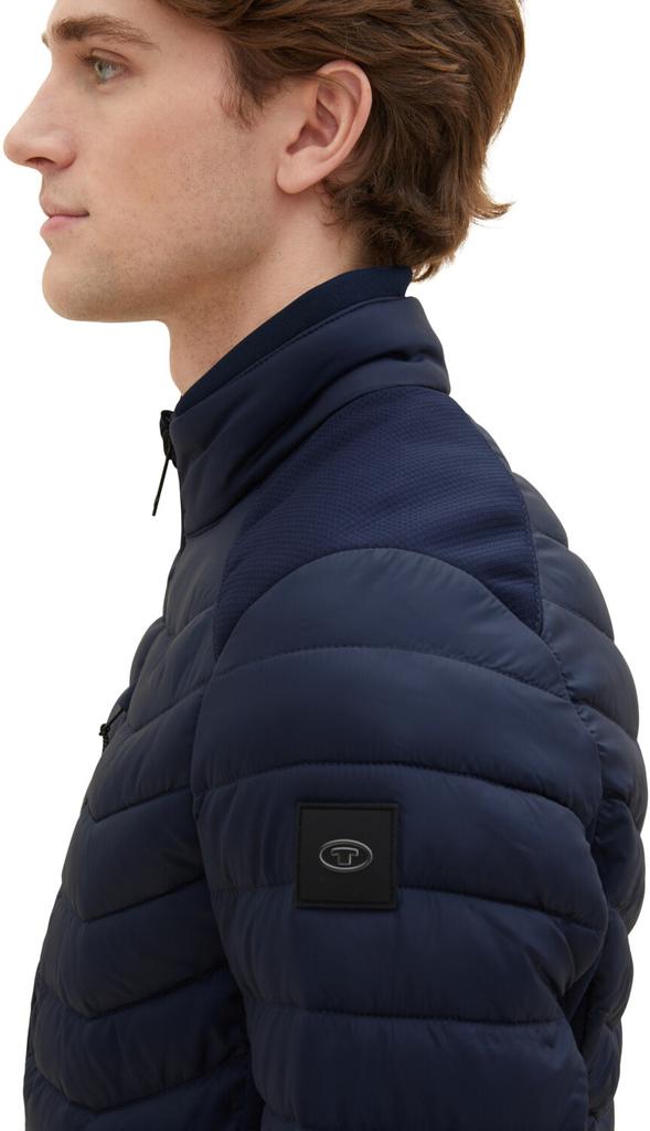 Mid-season Jacket Tom Tailor Hybrid Jacke (1036075) With Recycled Polyester (1036075) Sky Captain Blue