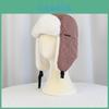 Winterliche Thermofleece-gefütterte Karomütze mit winddichter Funktion für Männer und Frauen, für Outdoor-Aktivitäten