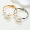 Jewelry Popular Pearl Bracelet Women's European and American Personality Opening Simple Gold-plated Hot-selling Jewelry