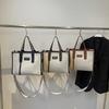 Commuter largecapacity canvas bag women's new popular commuter versatile messenger bag fashionable portable tote bag
