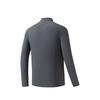 Anta Champion Glory Mens Long Sleeve Knitted Shirt Regular 2025 Autumn Long T-Shirt Men Tops Dark-Gray 152530415-2