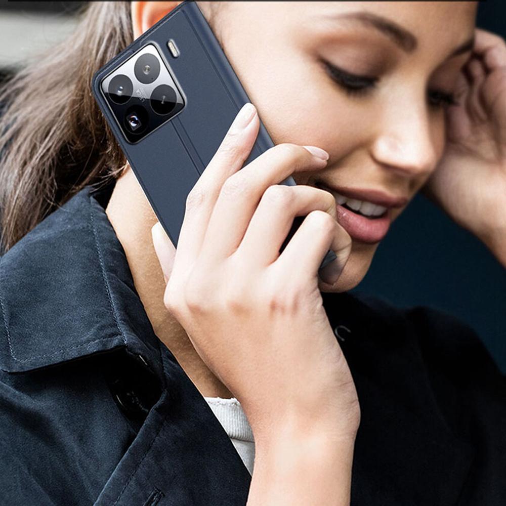 For Xiaomi 15S Pro Case PU Leather Phone Cover with Card Holder Stand