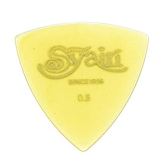 

Ultem Pick Onigiri Shape Pack of 25 S.Yairi 0.8mm SYP-2U08 золотой