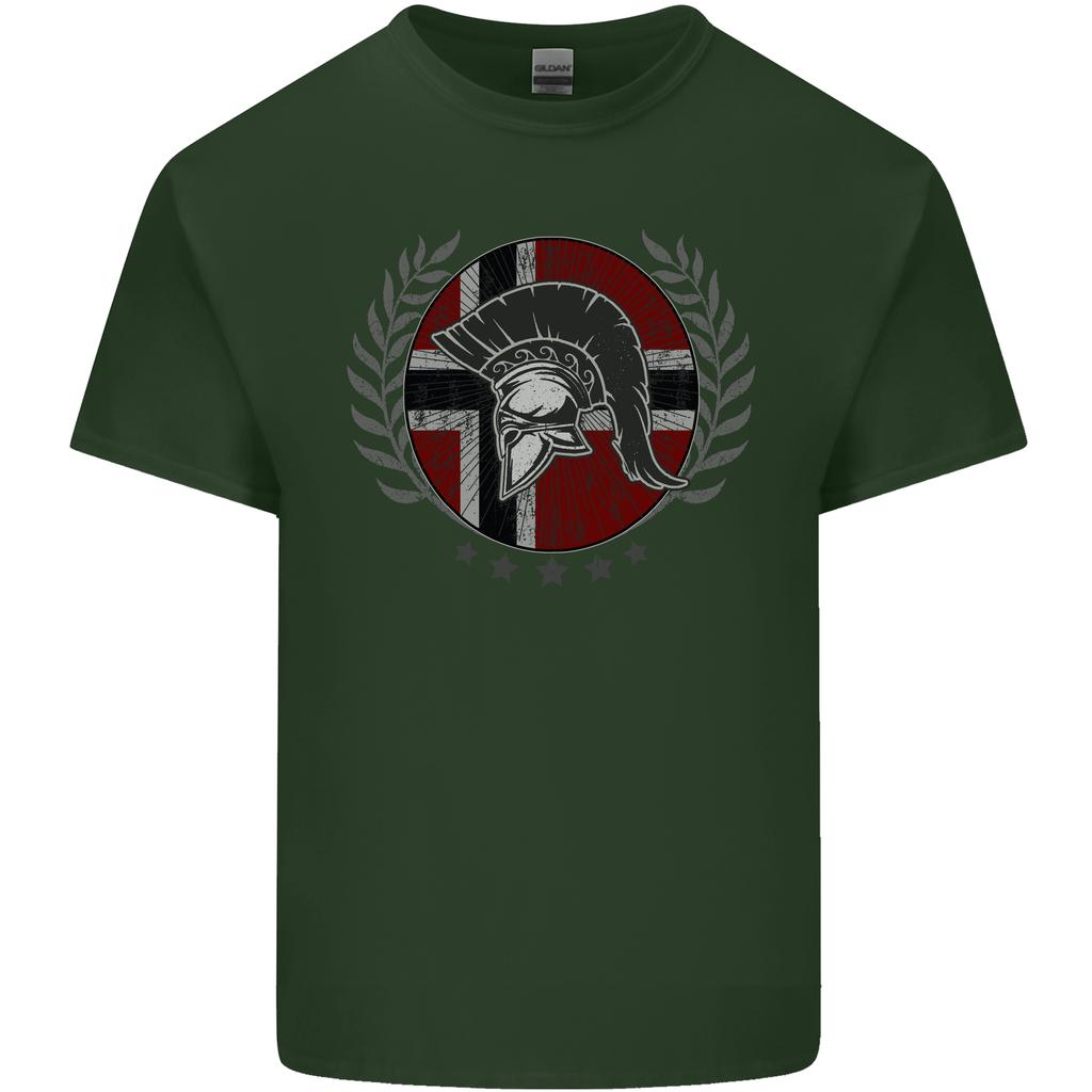 Norway Bodybuilding Flag Gym Training Spartan Unisexs Light Cotton TShirt