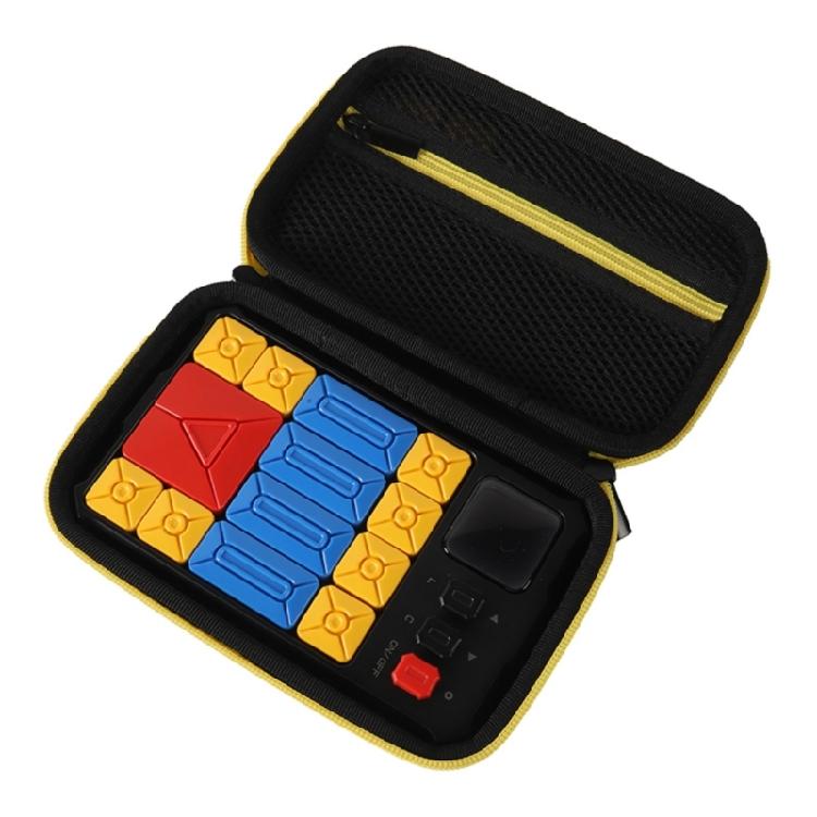 Educational Game Carrying Case Box With Interlocking Compartments And Carry Handle For Educational Toys Kids Adults Use