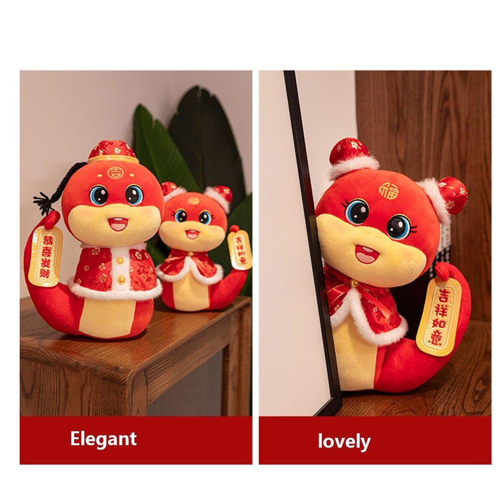 Soft Snake Plush Doll Pendant Stuffed Animal Snake Plush Toy  Birthday Gifts