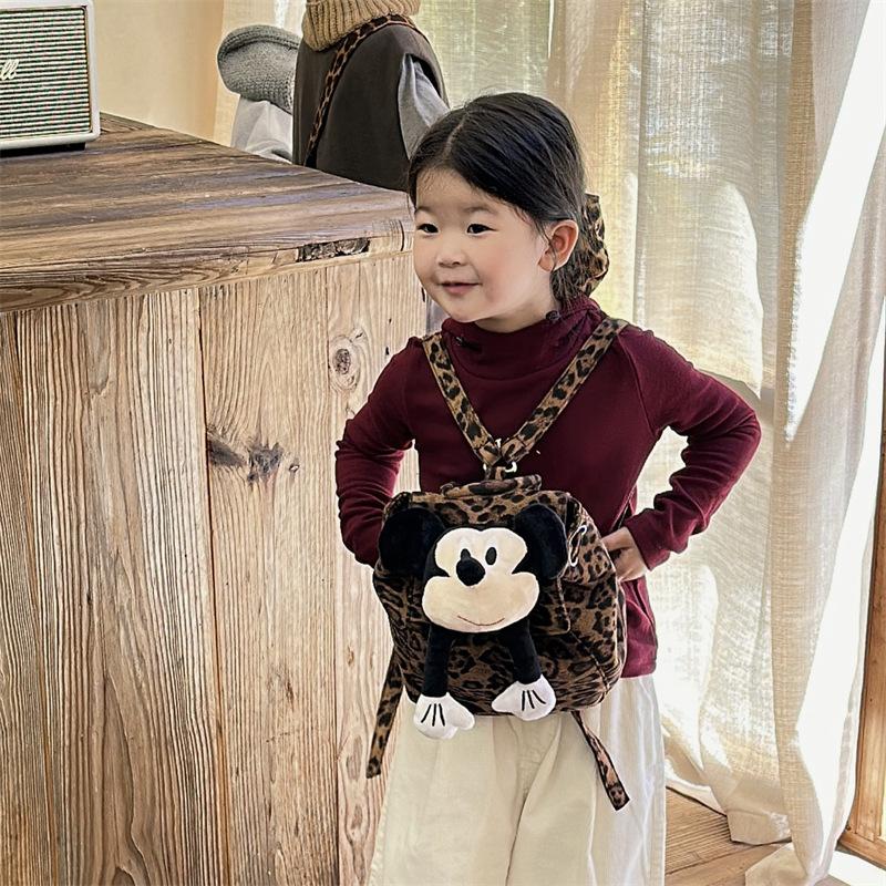 Kindergarten Primary School Students Schoolbag Cartoon Cute Little Mouse Doll Baby Backpack Children'S Backpack
