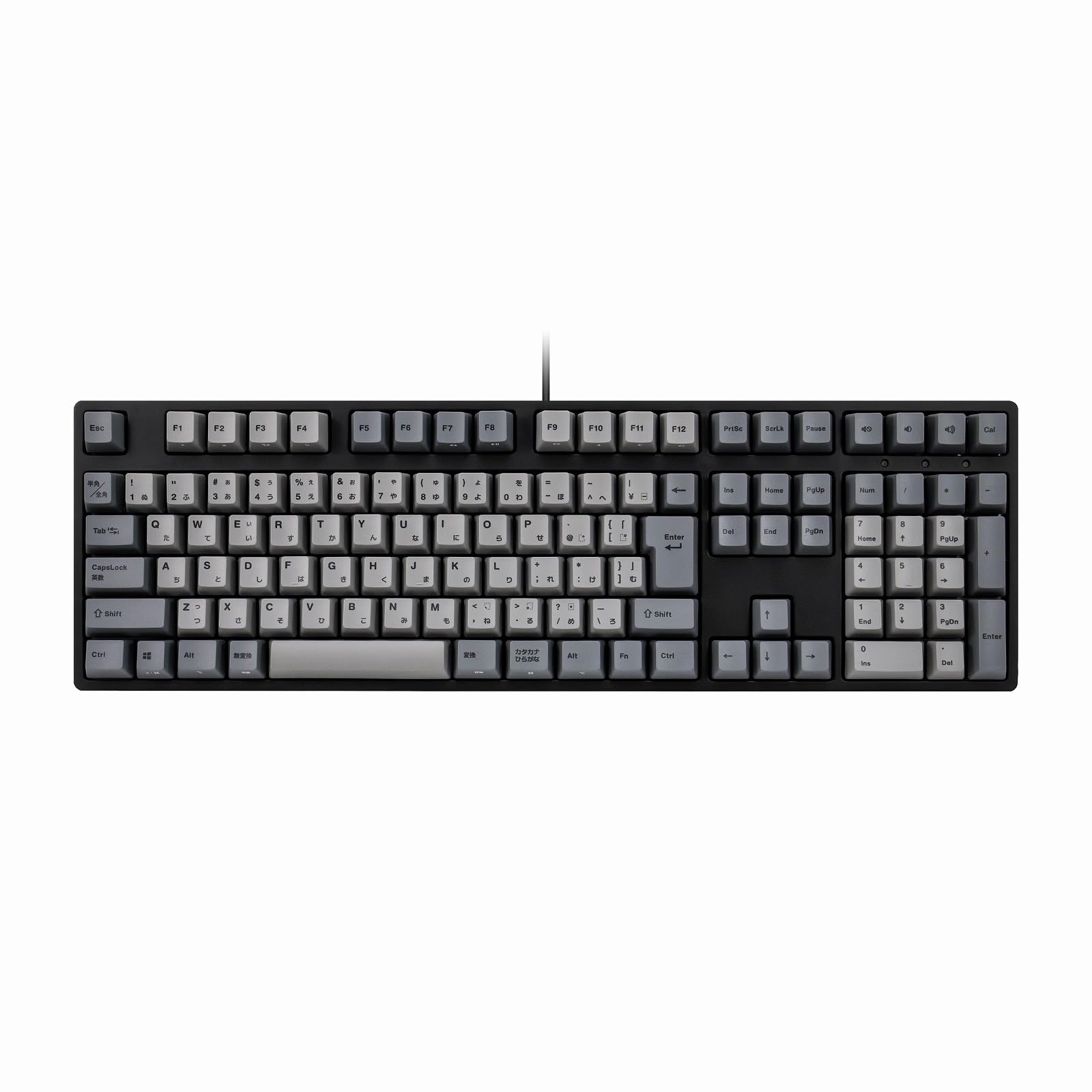 

iKBC CD108 RGB Повнорозмірна Механічна Клавіатура Японська Розкладка 112 Клавіш GATERON G PRO Коричневі Перемикачі Тактильні з Windows RGB [Підключення USB-C/Сумісна]