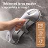 Suction Cup Bathroom Rails Wall Mounted Grab Bar Removable Shower Handrails Shower Safety Handrails Easy to Install
