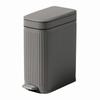 Step Pedal Trash Can Lift-Top Slim Bathroom PP Plastic