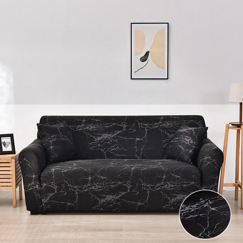 Sofa Cover Geometric Couch Cover Pets Corner L Shaped Chaise Longue Sofa Slipcover 1Pc Small(90-140cm)1pc