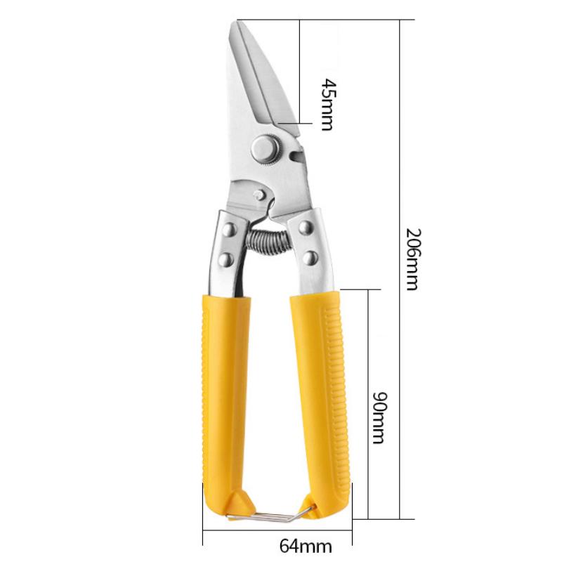 

Ножницы для обрезки копыт овец и коз, многоцелевые секаторы из углеродистой стали для флористов и садоводов Elbow