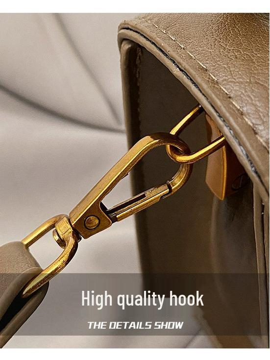 Trendy Women's Crossbody Bag with Versatile Double/Single-Shoulder Strap