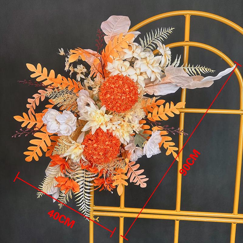 Silk Floral Wedding Aisle & Wall Decoration