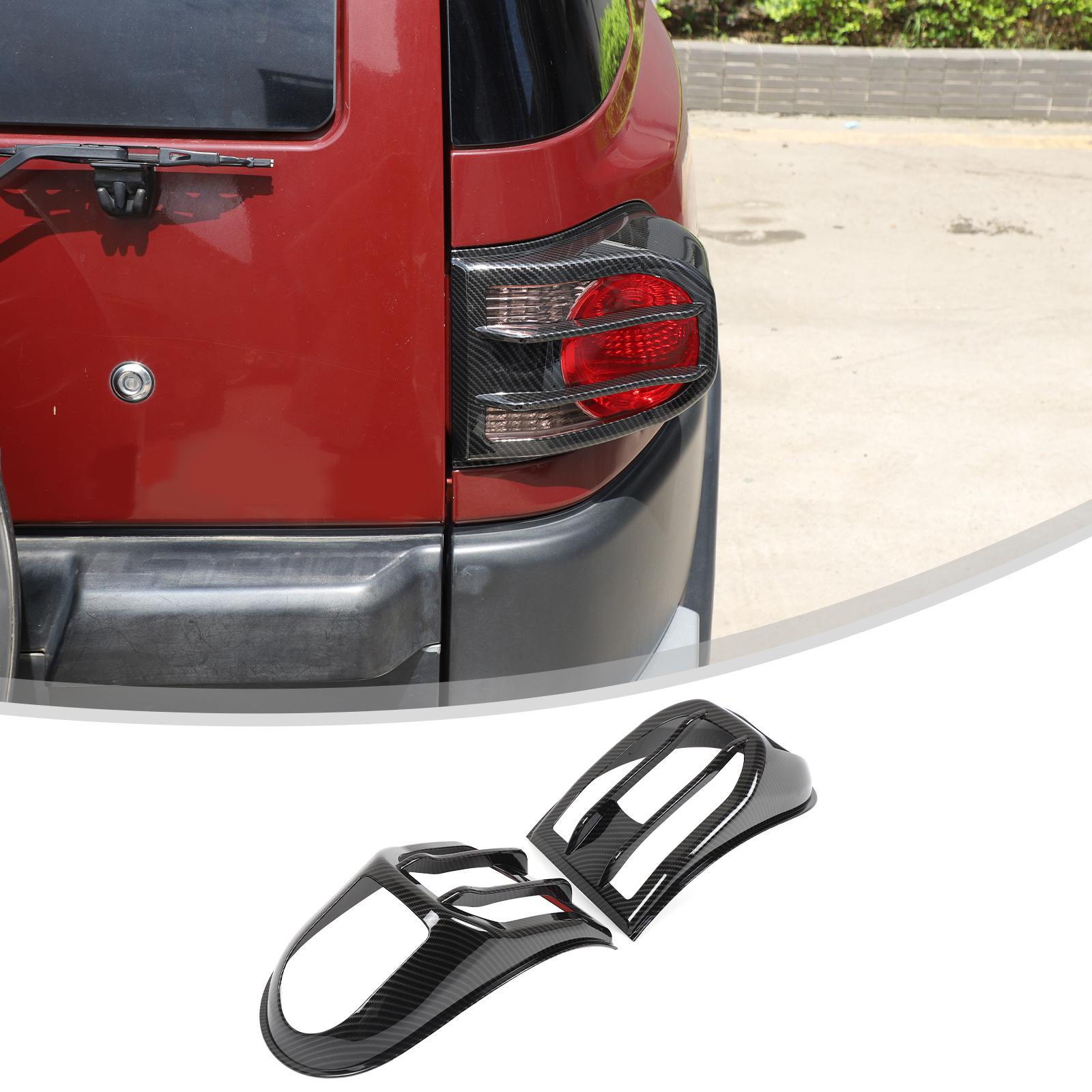 

Для Toyota FJ Cruiser 2007-2026 ABS Глянцевий чорний Автомобільні Передні Протитуманні Фари Бампер Рамка Оздоблення Кришка Фари Аксесуари