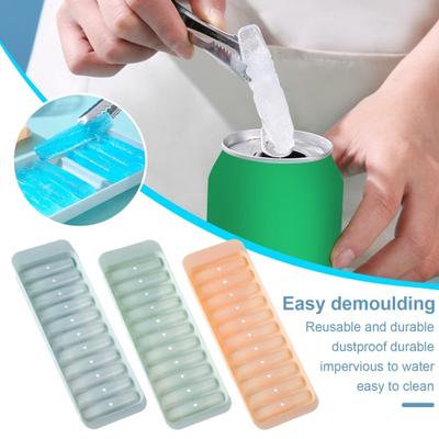 Ice Stick Tray Mold with Lid Food Grade Easy Release