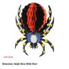 Halloween Spider & Bat Honeycomb Paper Decorations for Bars and KTV Venues