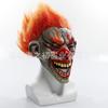 New Halloween Latex Mask, Flame Clown Headgear, Masquerade Horror Prop