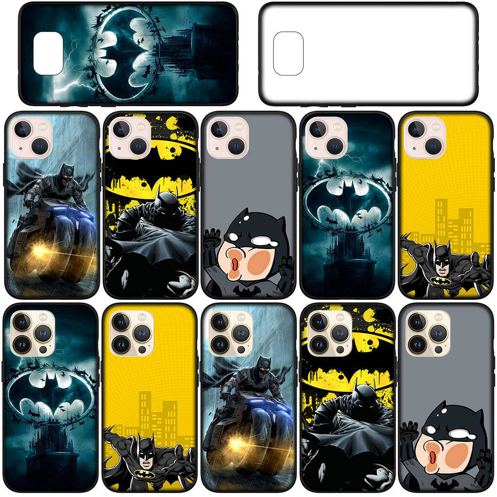 for Motorola Moto Edge 70 60 50 G54 G86 Samsung Galaxy S25 iPhone 17 16 15 Redmi Note 14 Pro Max Phone Case Bat Man Poster Bruce Wayne Batmans Cover