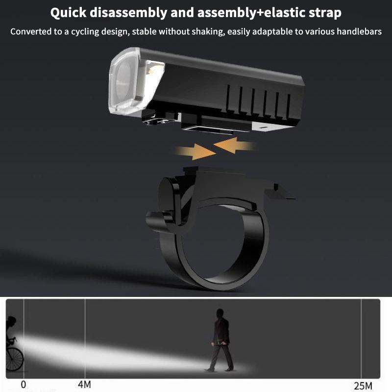 

Яркий велосипедный фонарь светодиодный передний USB перезаряжаемый MTB горный велосипедный фонарь велосипедная фара фонарик для велоспорта самокат